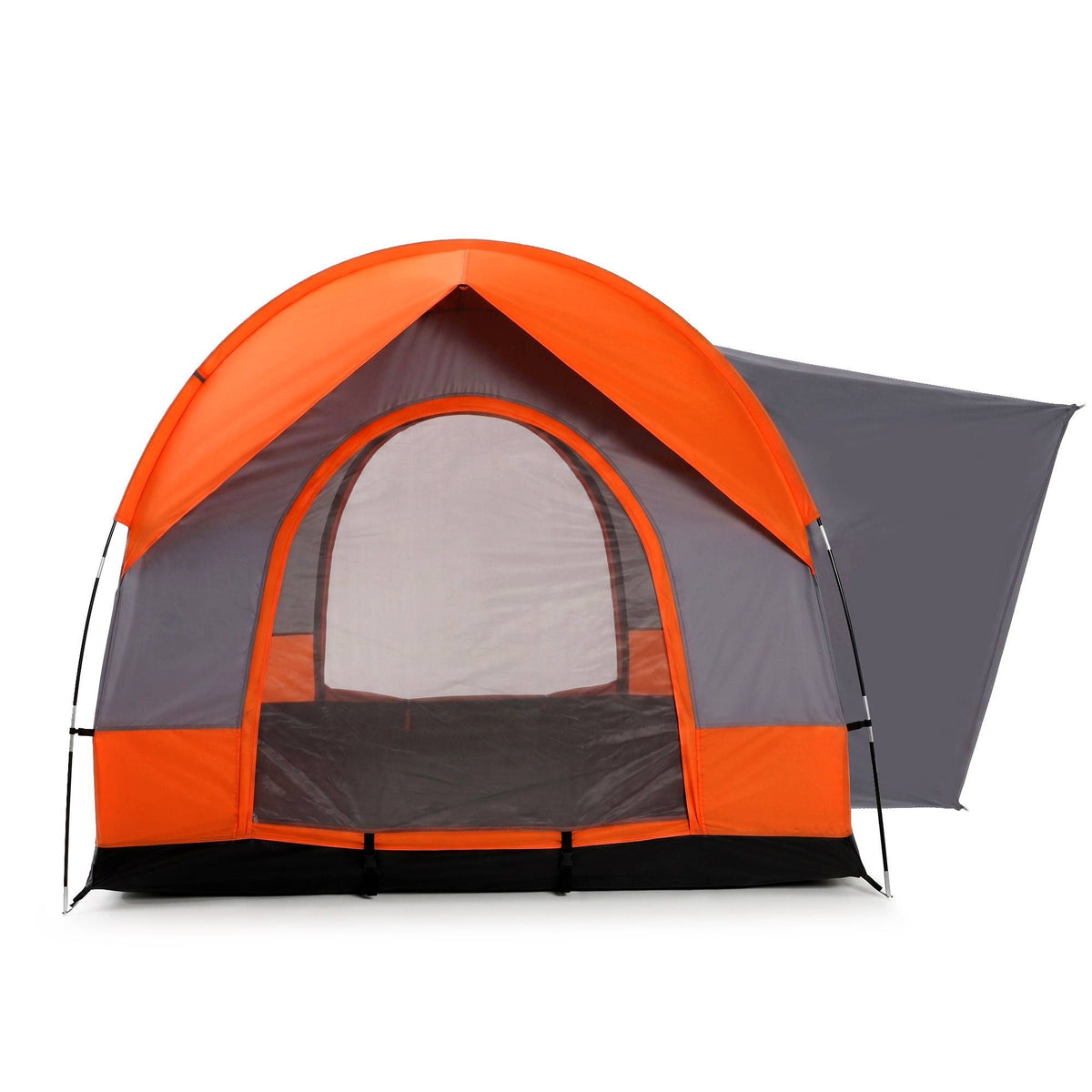Weisshorn Camping Tent SUV Family Camping Car Tent 6-8 Person 250cm Orange