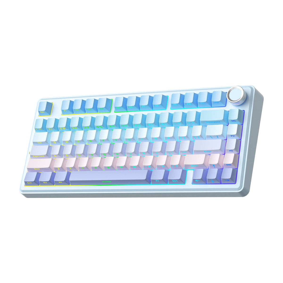 A75 75% Gasket Mechanical Keyboard Tri-Mode Hot-Swap Knob