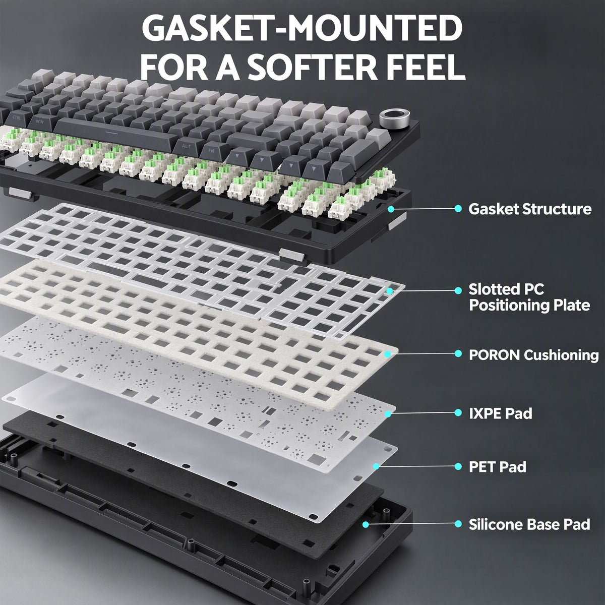 Ki99 Pro 99-Key Tri-Mode Hot-Swap Mechanical Keyboard