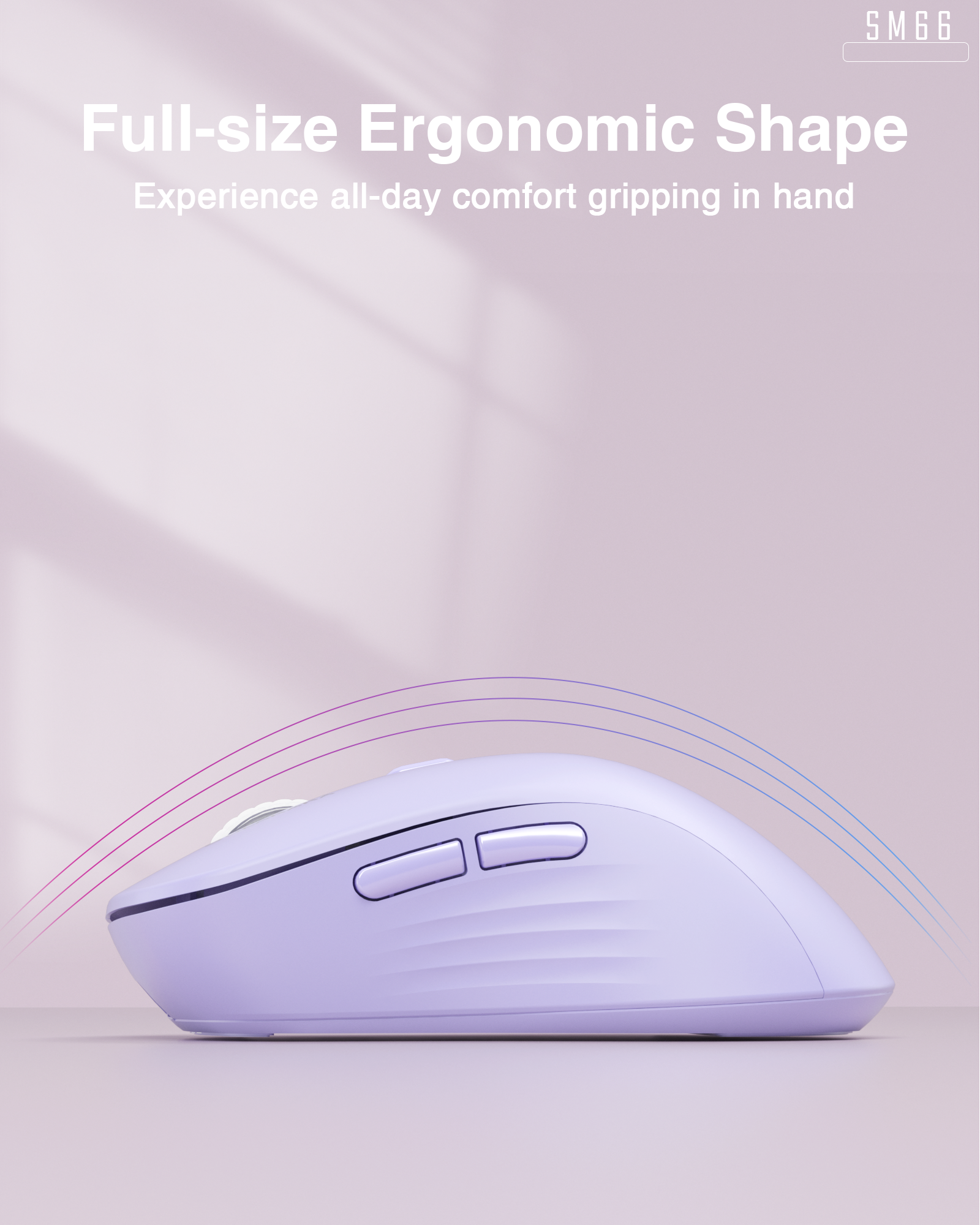 SOLAKAKA Silent Wireless Mouse Bluetooth 2.4GHz 4200 DPI 7 Buttons