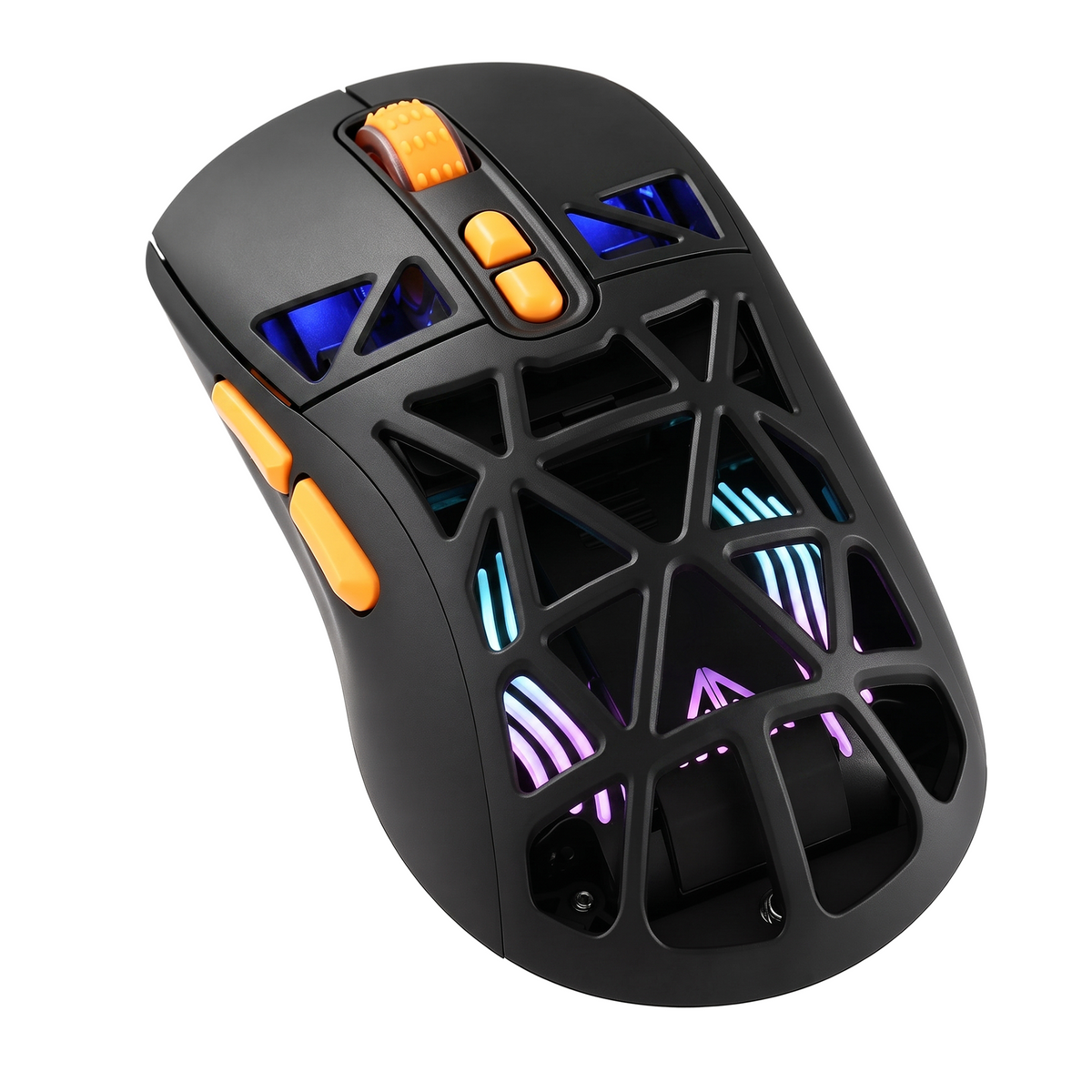SM802 Pro Tri-Mode Gaming Mouse RGB 24000 DPI Hotswap