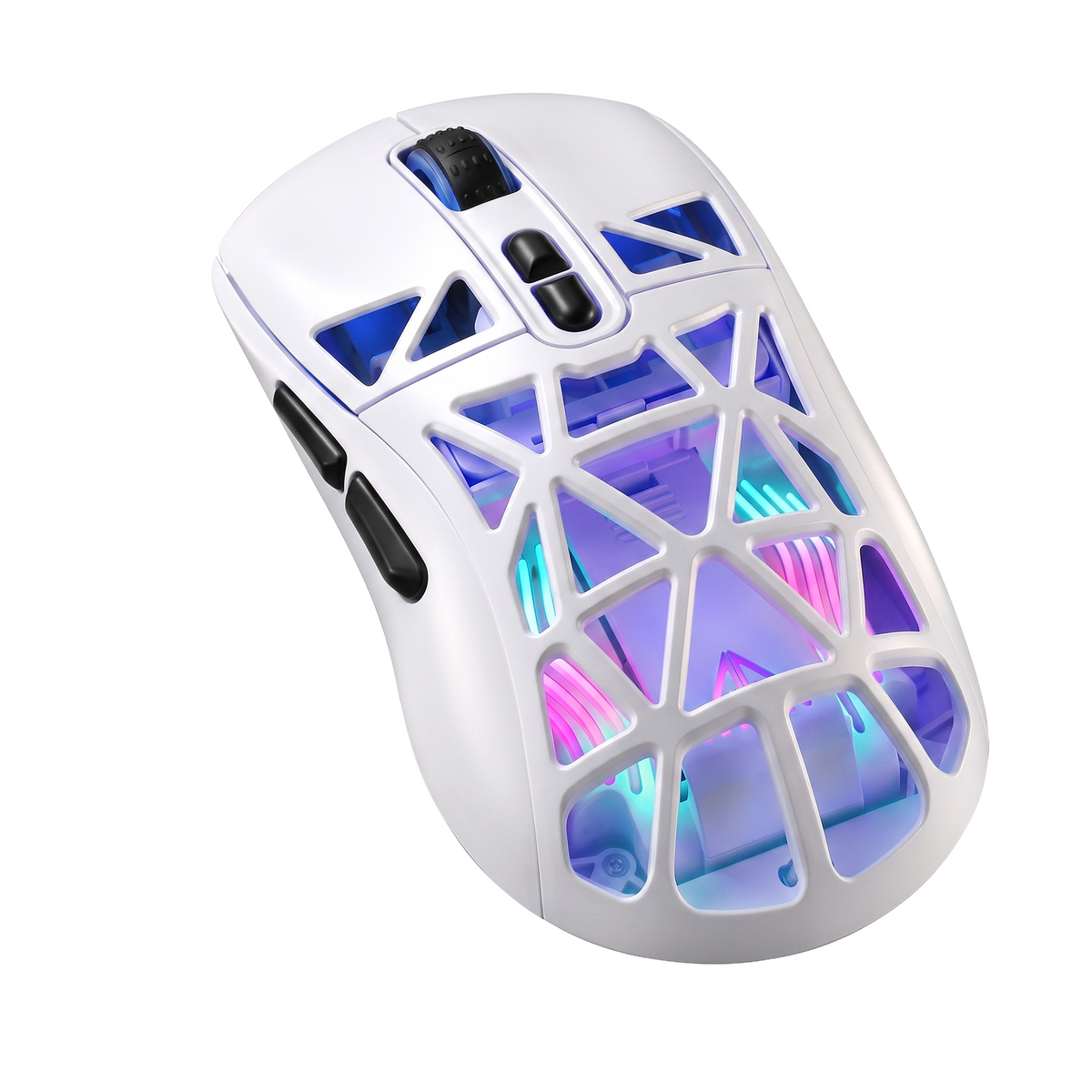 SM802 Pro Tri-Mode Gaming Mouse RGB 24000 DPI Hotswap