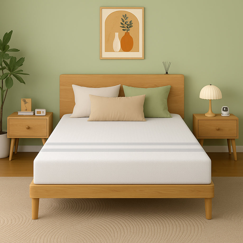BedStory Double Reversible Gel Memory Foam Mattress 20cm