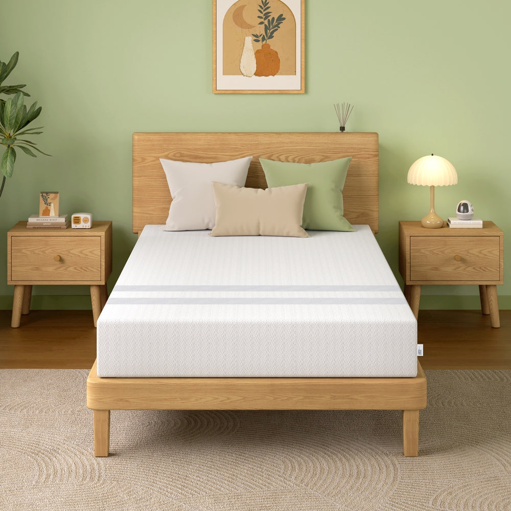 BedStory King Single Memory Foam Mattress 20cm Cooling Gel Foam Mattress in a Box Medium Soft Feel