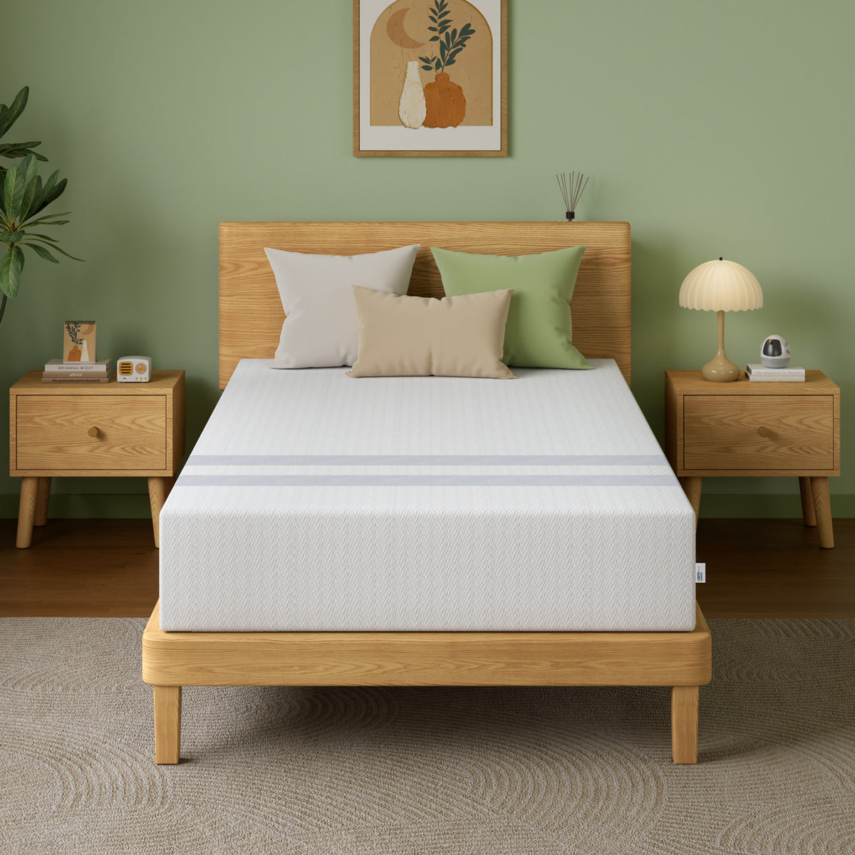 BedStory 25cm King Single Reversible Gel Memory Foam Mattress