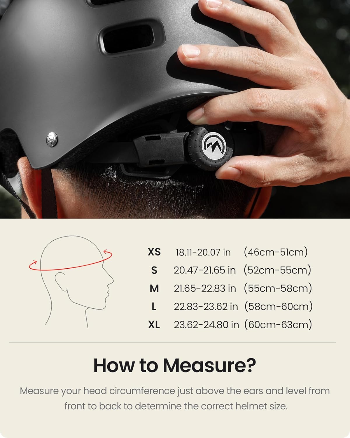 OutdoorMaster Skateboard Cycling Helmet - Two Removable Liners Ventilation Multi-Sport Scooter Roller Skate Inline Skating Rollerblading for Adults-Black-Medium