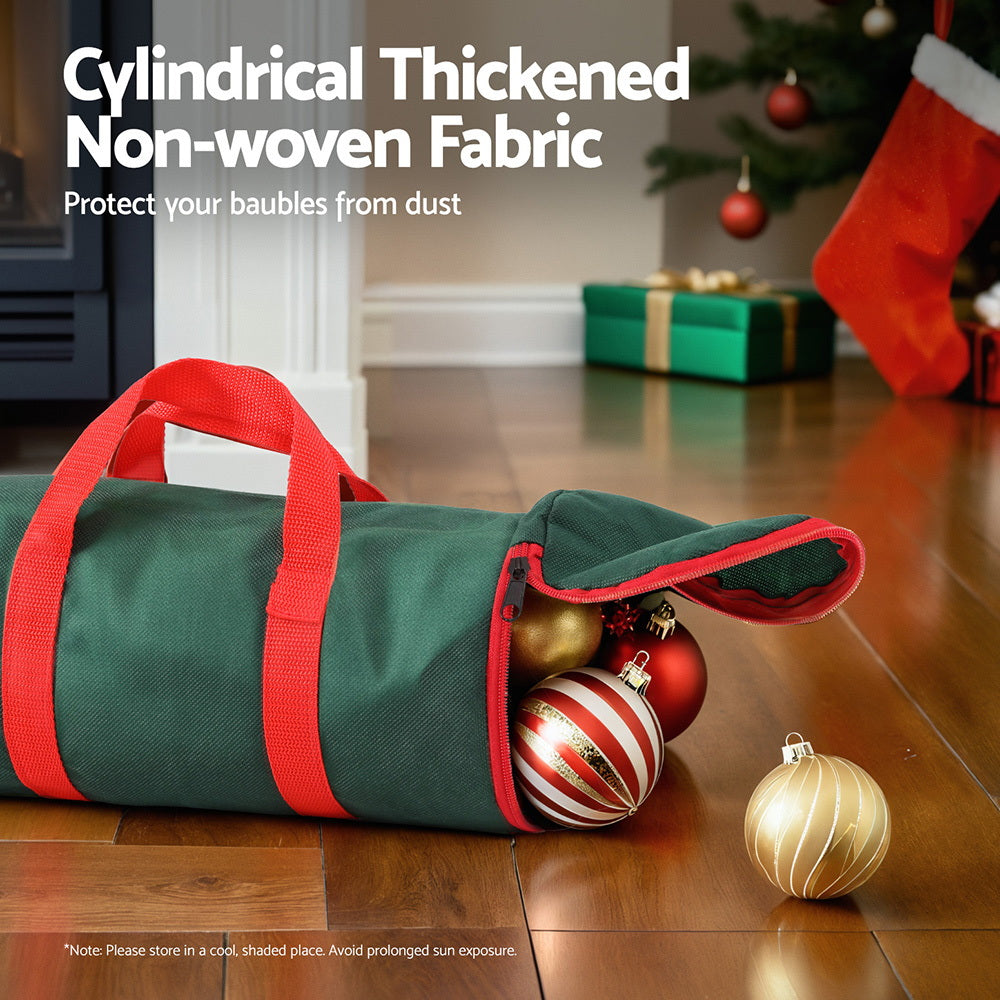 Jingle Jollys Christmas Baubles Storage Bag Green