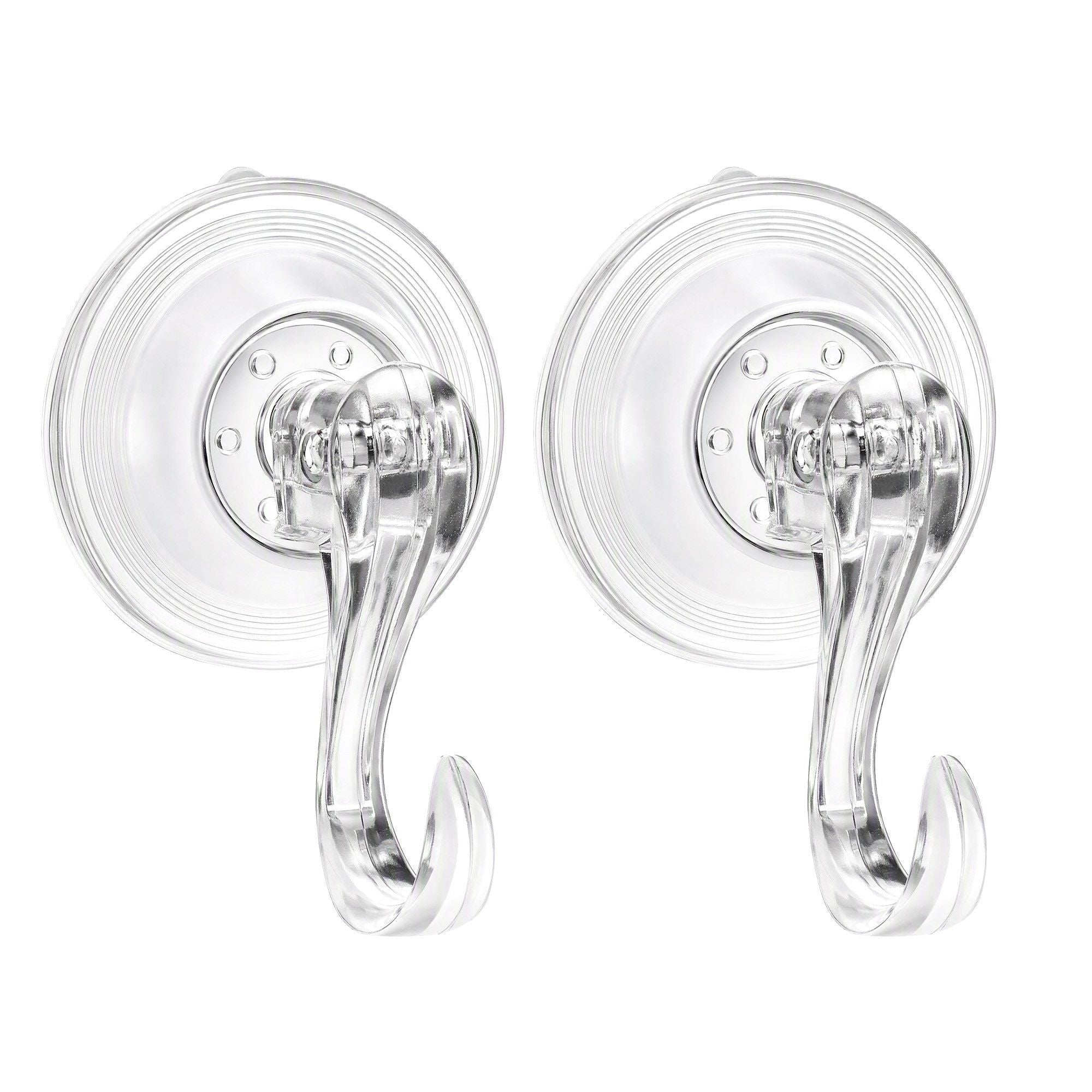 Jingle Jollys 2x Suction Cup Hooks Heavy Duty Christmas Wreath Hanger Window 5kg