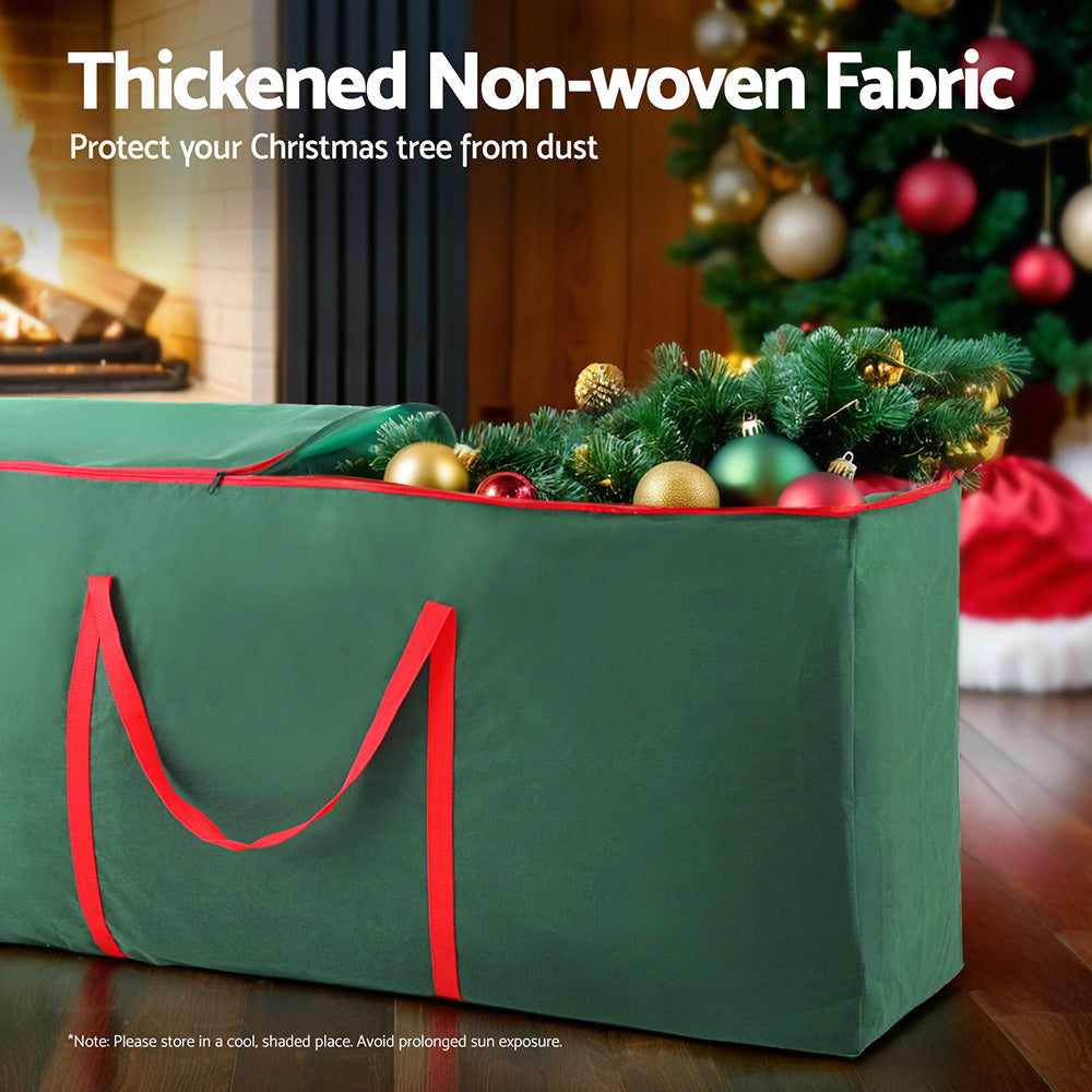 Jingle Jollys Christmas Tree Storage Bag Fits Up to 8ft Tree Green