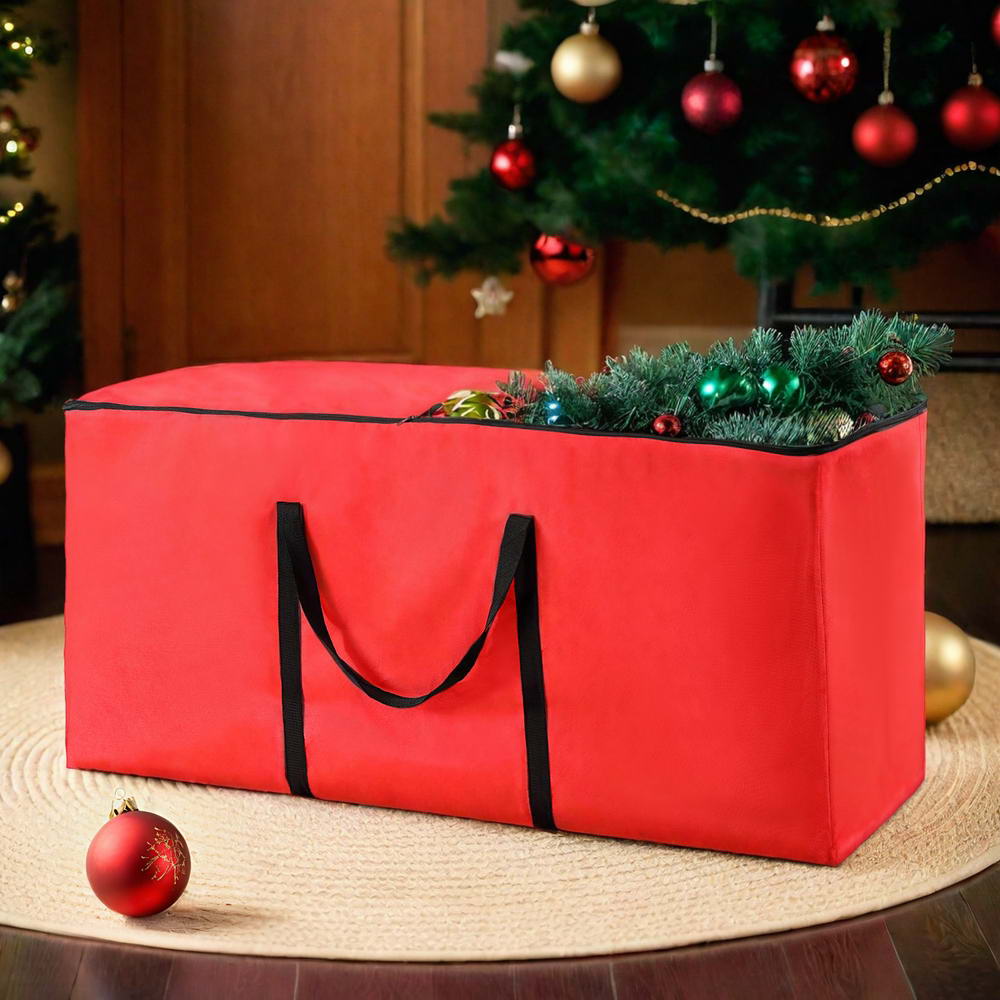 Xmas Tree Storage Bag 8ft Capacity, Durable Oxford Fabric - Jingle Jollys