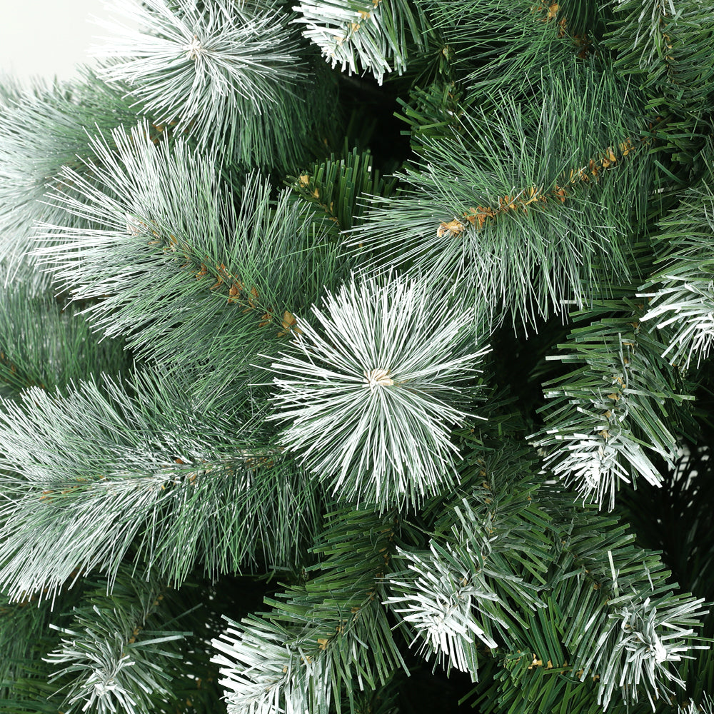 Jingle Jollys 9FT Christmas Tree Snowy Pine 1765 Tips