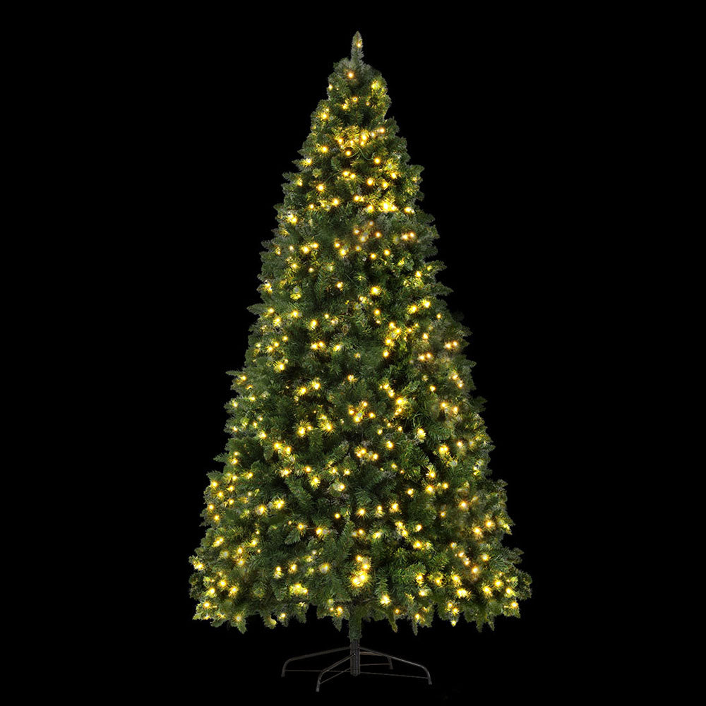 9FT Pre-lit LED Christmas Tree 270cm, Metal Stand – Jingle Jollys