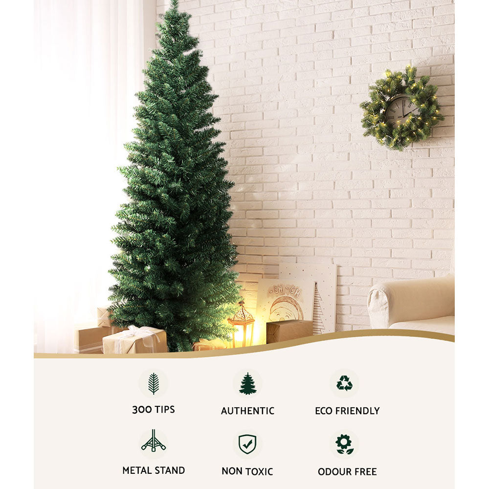 Jingle Jollys 1.8m Christmas Tree Green 300 Tips