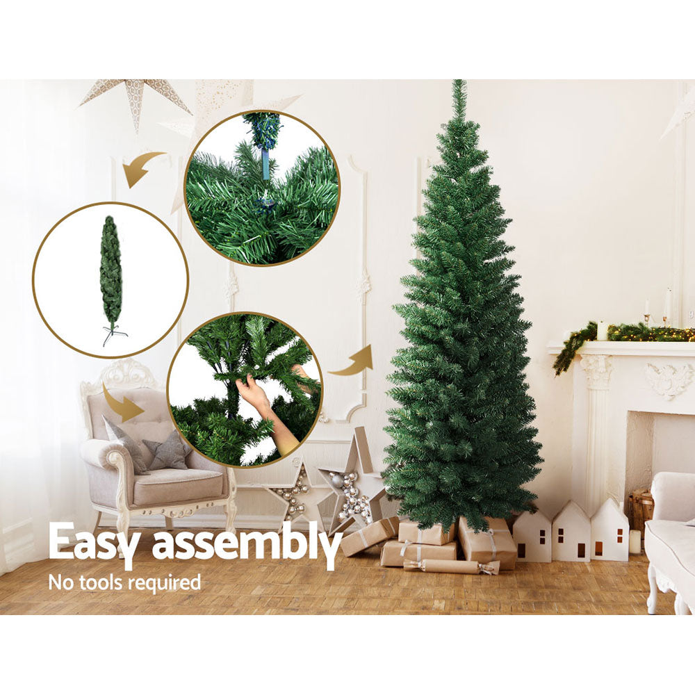 Jingle Jollys 1.8m Christmas Tree Green 300 Tips
