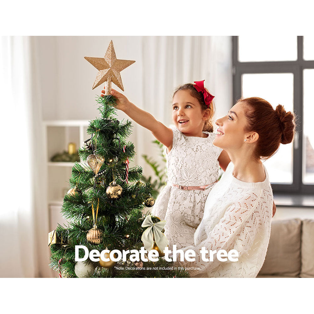 Jingle Jollys 1.8m Christmas Tree Green 300 Tips