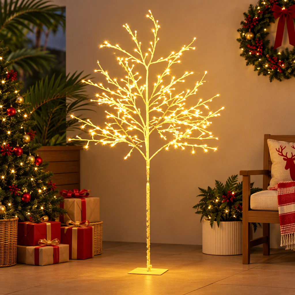 Jingle Jollys 1.5M Christmas Tree with 304 LED Lights
