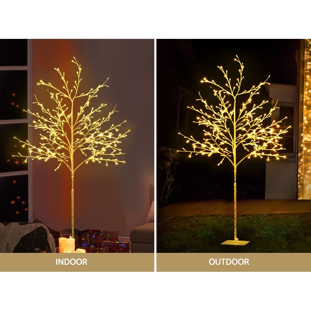 Jingle Jollys 1.5M Christmas Tree with 304 LED Lights