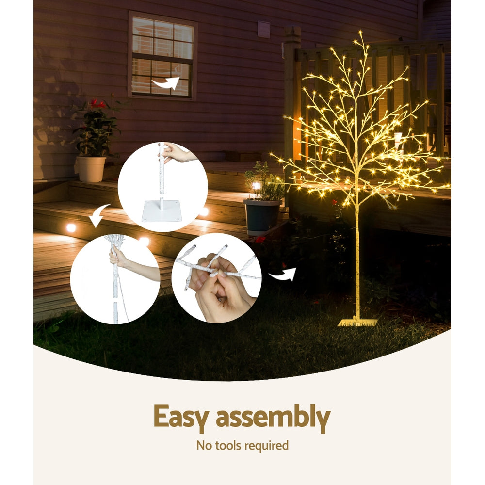 Jingle Jollys 1.5M LED Christmas Tree 304 Lights