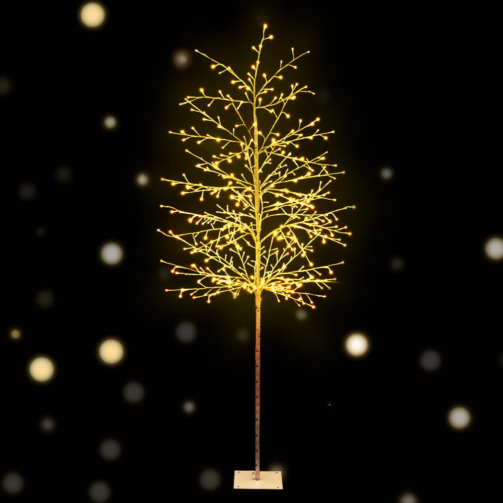 Jingle Jollys 2.1M LED Christmas Tree 480 Warm White Lights