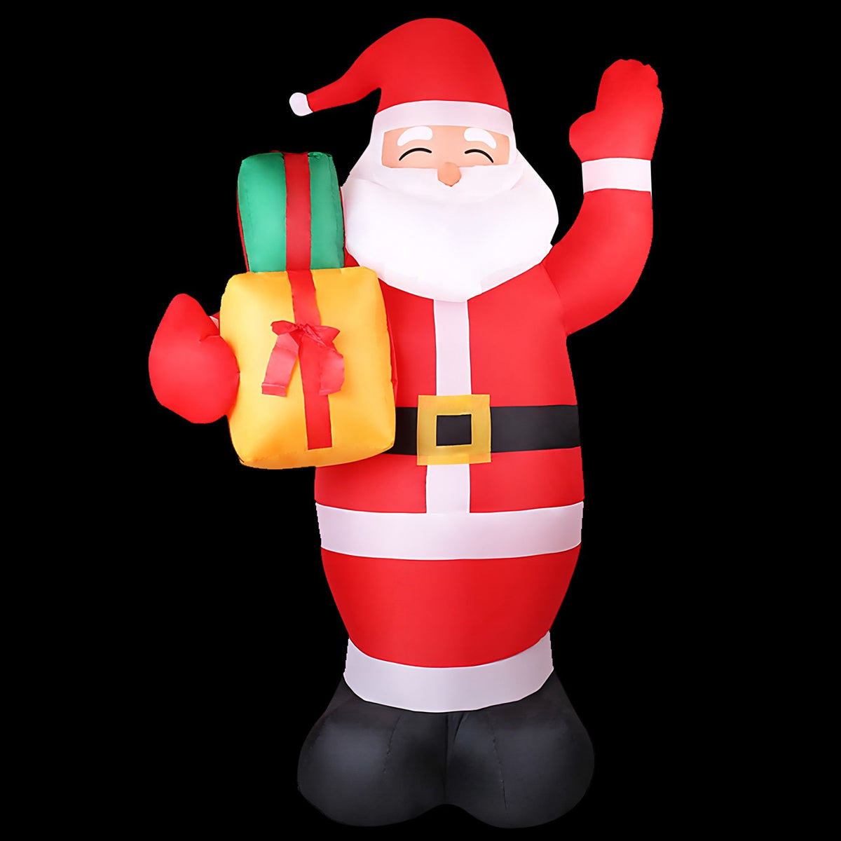 Jingle Jollys Christmas Inflatable Santa 2.4M Illuminated Decoration