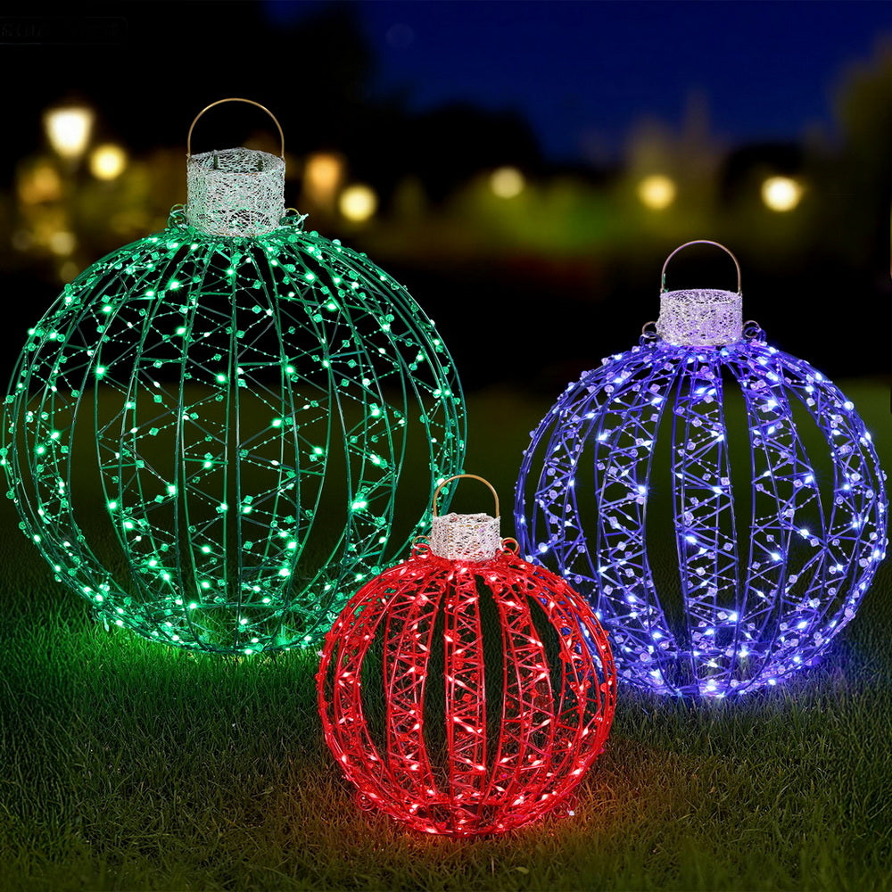 Jingle Jollys 320 LED Fairy Light Ball Decorations Set