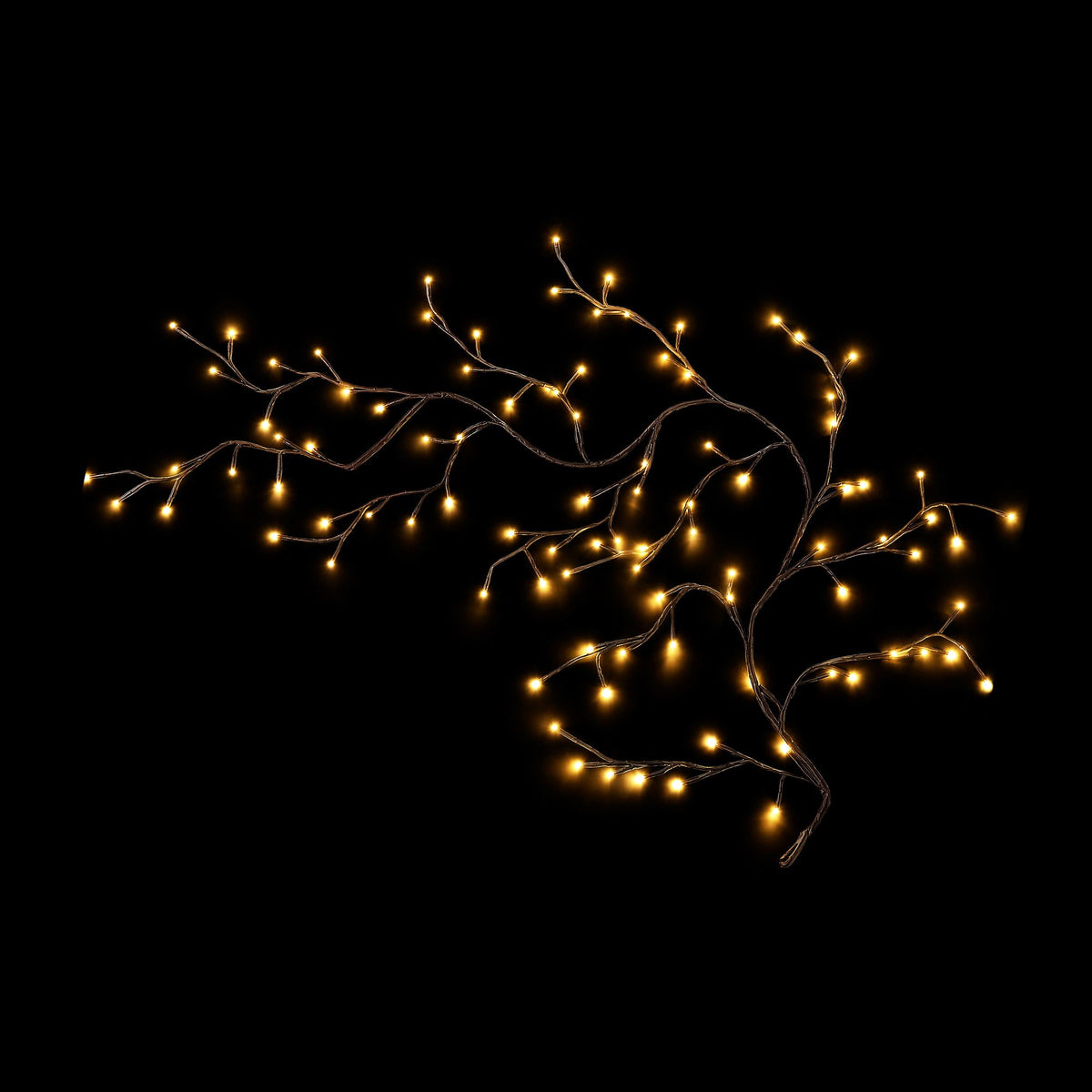 Jingle Jollys Willow Vine Christmas Fairy Lights 1.8m Warm White