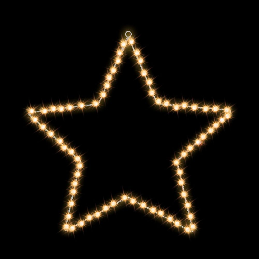 Jingle Jollys 50cm Star Christmas Light with 70 LED