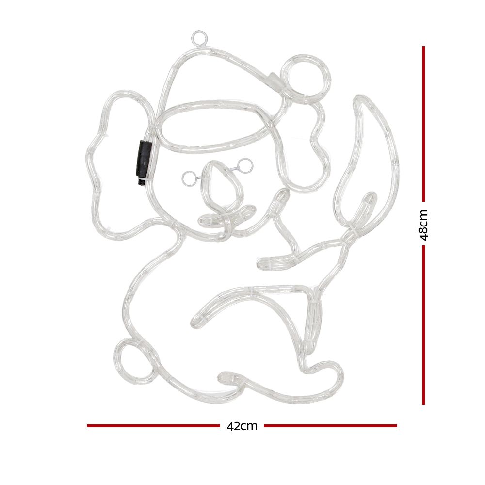 Jingle Jollys LED Koala Christmas Lights Home Decoration 2 Pcs