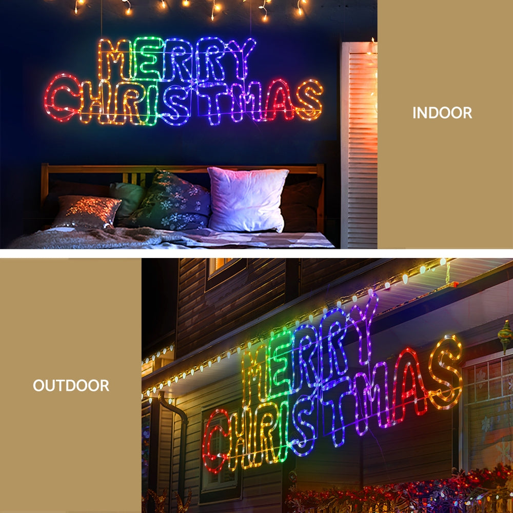 Waterproof 360 Multi-color LED Christmas Lights 160cm - Jingle Jollys