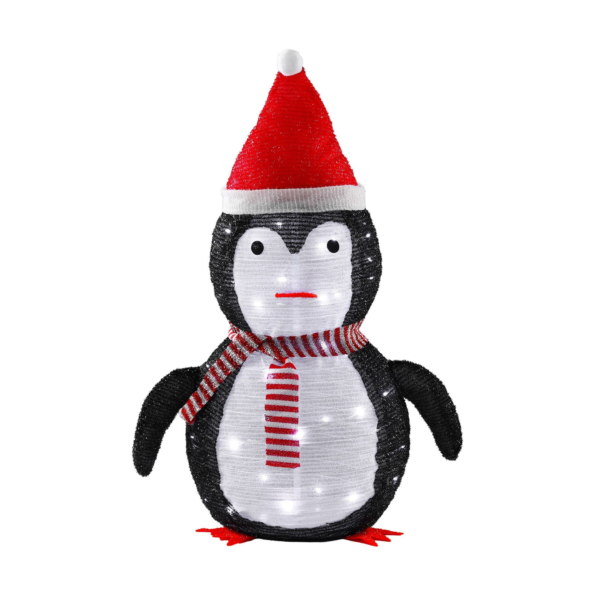 Jingle Jollys Christmas Penguin Light LED Christmas Decoration Pop Up Christmas Display 70cm