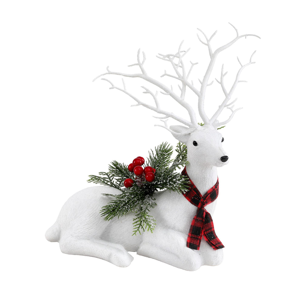 Jingle Jollys Christmas Reindeer Glitter Deer Ornaments 32cm