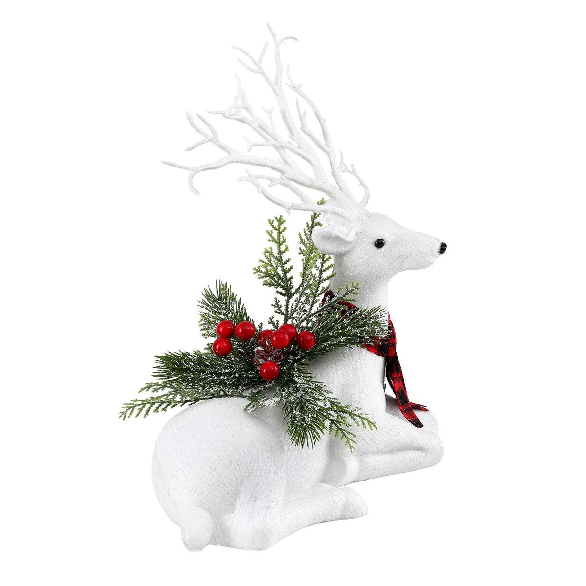 Jingle Jollys Christmas Reindeer Glitter Deer Ornaments 32cm