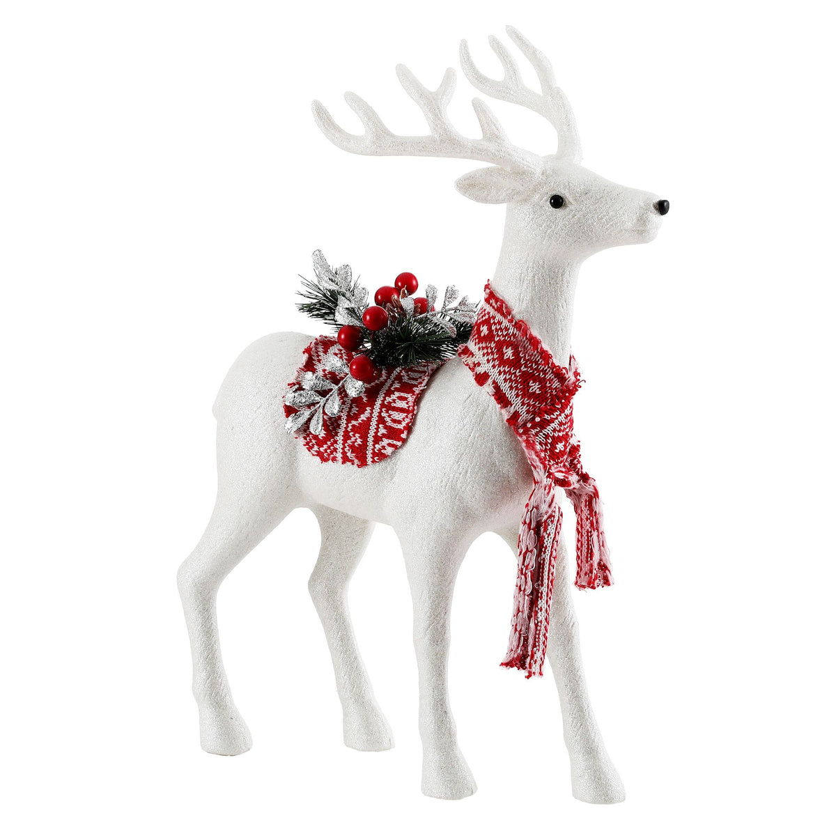 Jingle Jollys Christmas Reindeer Ornament 45cm Glitter Decoration