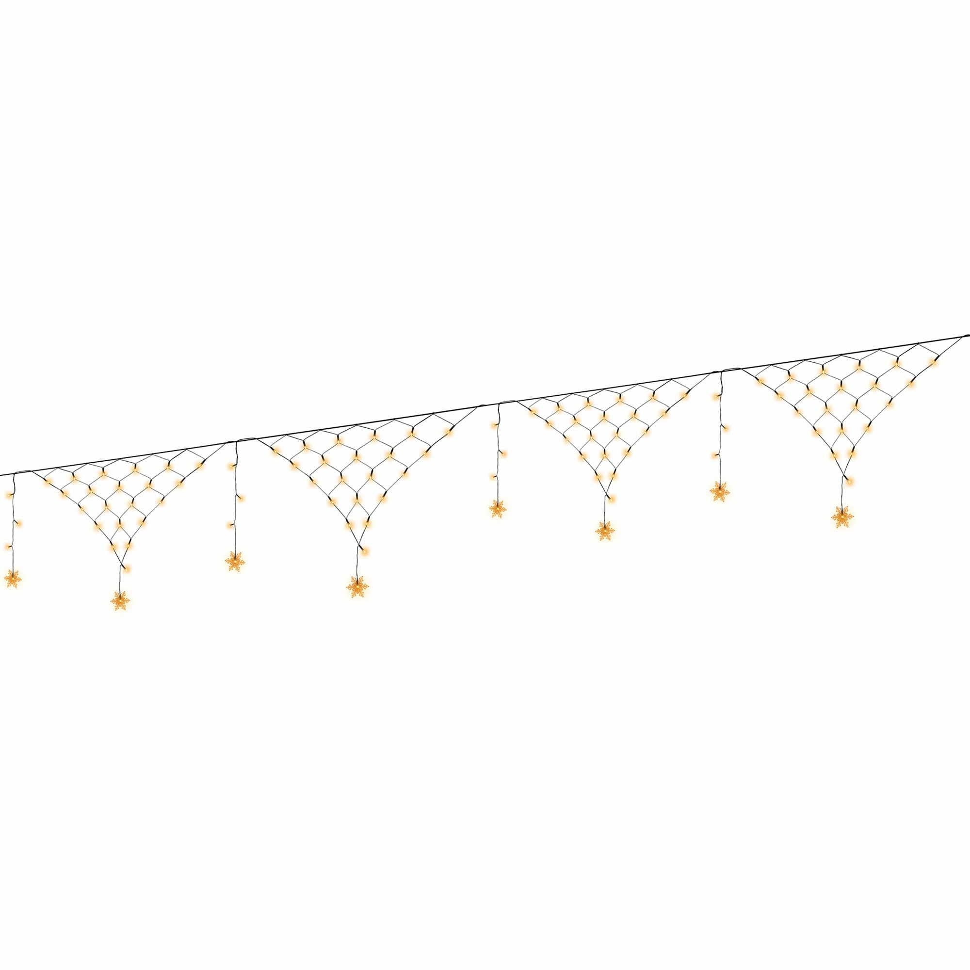 Jingle Jollys Christmas Lights Solar Fairy Lights Warm White Christmas Decorations 4m