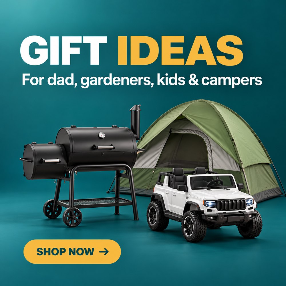 Gift ideas for dad, gardeners, kids and campers