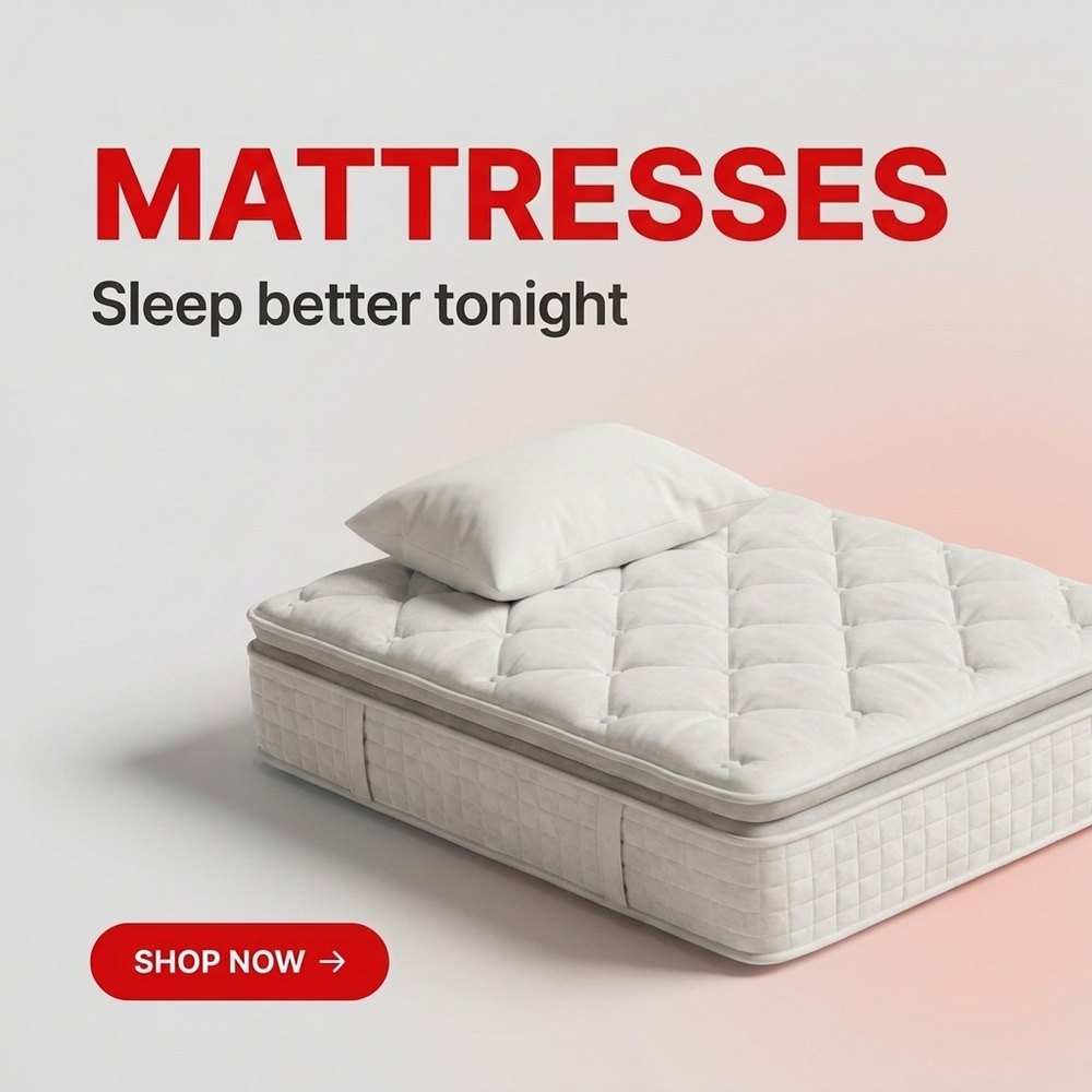 Mattresses: sleep better tonight. Shop now.