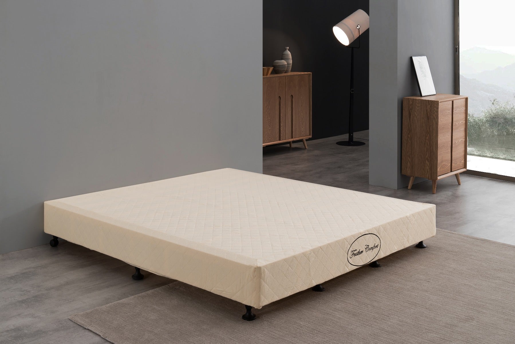 Mattress Base King Size Beige