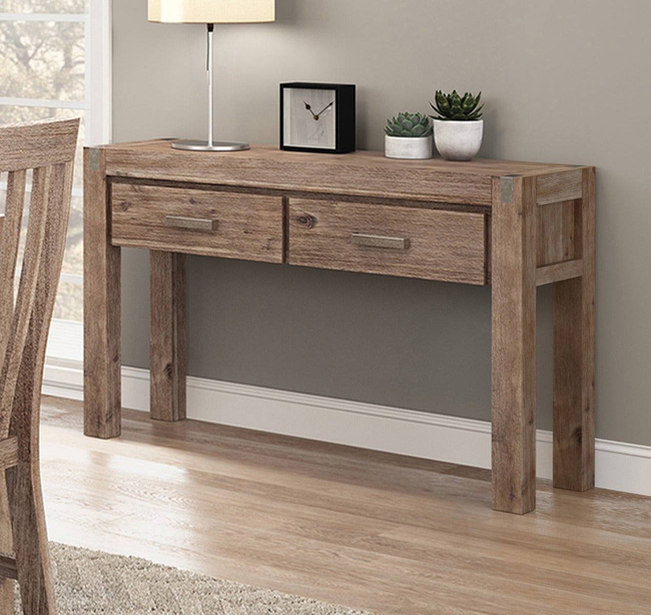 Nowra 2 Drawer Hall Table