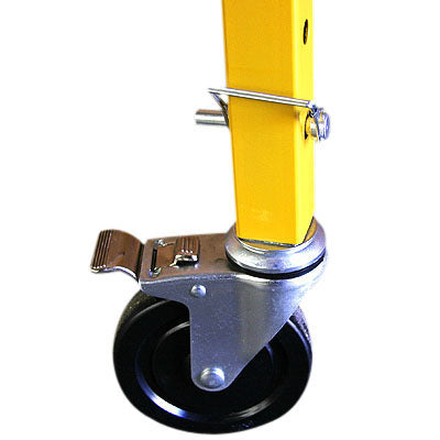 Adjustable Height Mobile Scaffold with Safety Locks - 450KG