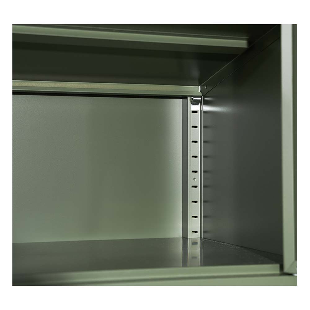 ArtissIn Buffet Sideboard Metal Cabinet - BASE Green