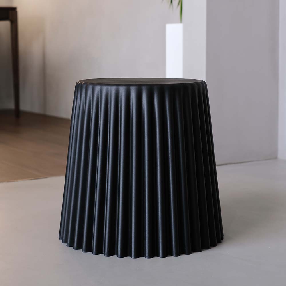 Set of 2 Black Cupcake Stools, Versatile & Stylish - ArtissIn