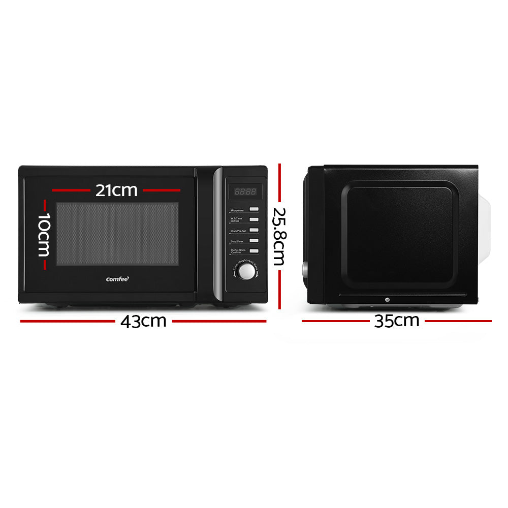 Comfee 20L Microwave Oven 700W Black