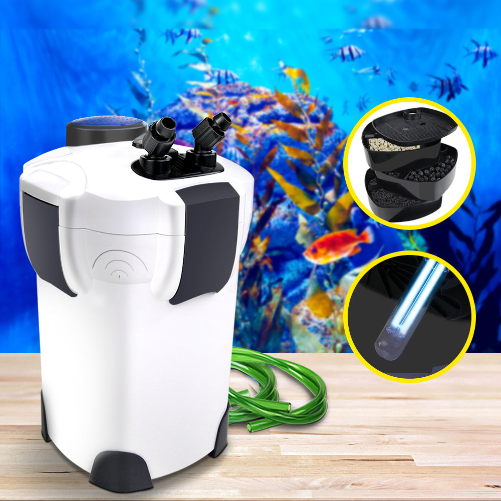 Giantz Aquarium Filter Fish Tank External Canister Water Pump 1850L/H
