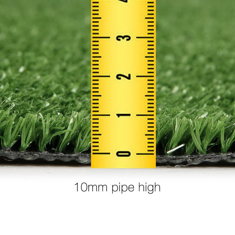 Primeturf Artificial Grass 2mx10m 10mm Synthetic Fake Lawn Turf Plant Plastic Olive