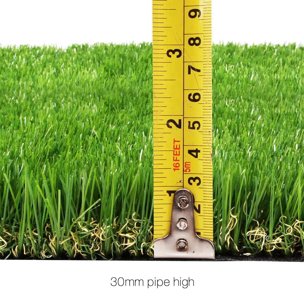 Primeturf Artificial Grass 30mm 2mx5m Synthetic Fake Lawn Turf Plastic Plant 4-coloured