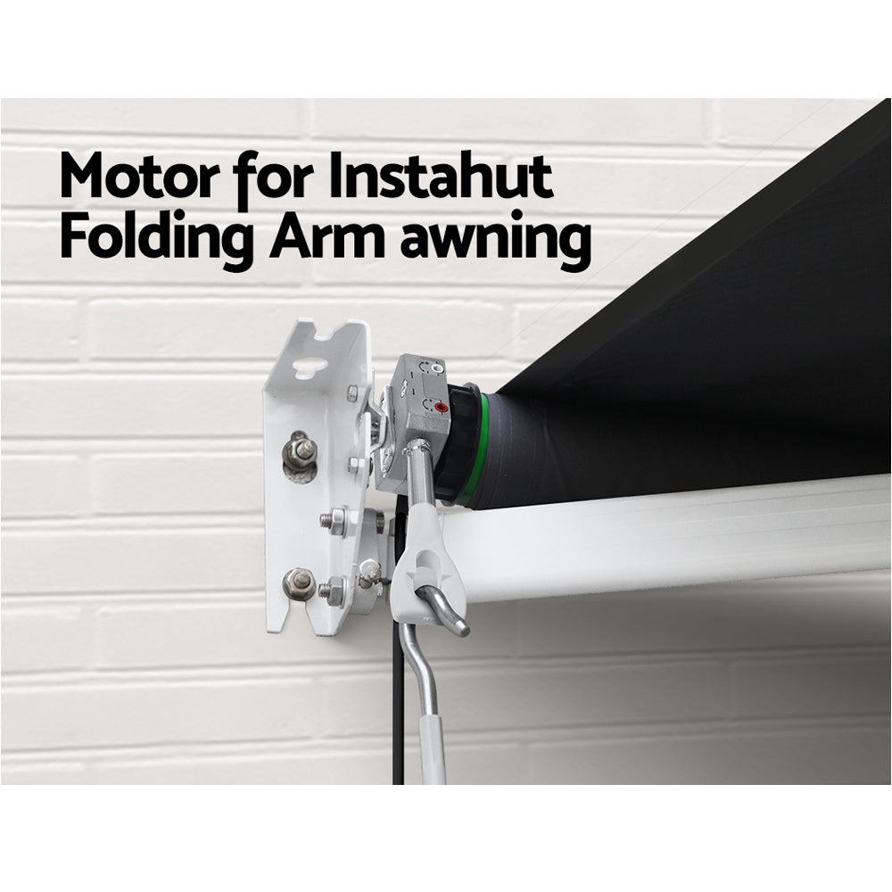 Instahut 230V Folding Arm Awning Replacement Motor with remote 40NM