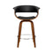 Artiss Bar Stools Swivel PU Seat Wooden