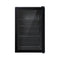 Devanti Bar Fridge Glass Door Mini Fridges Countertop Refrigerator Black 70L