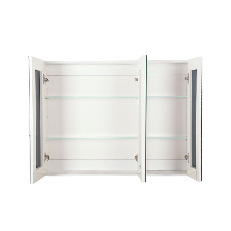 Cefito Bathroom Mirror Cabinet Vanity Medicine White Shaving Storage 1200x720mm