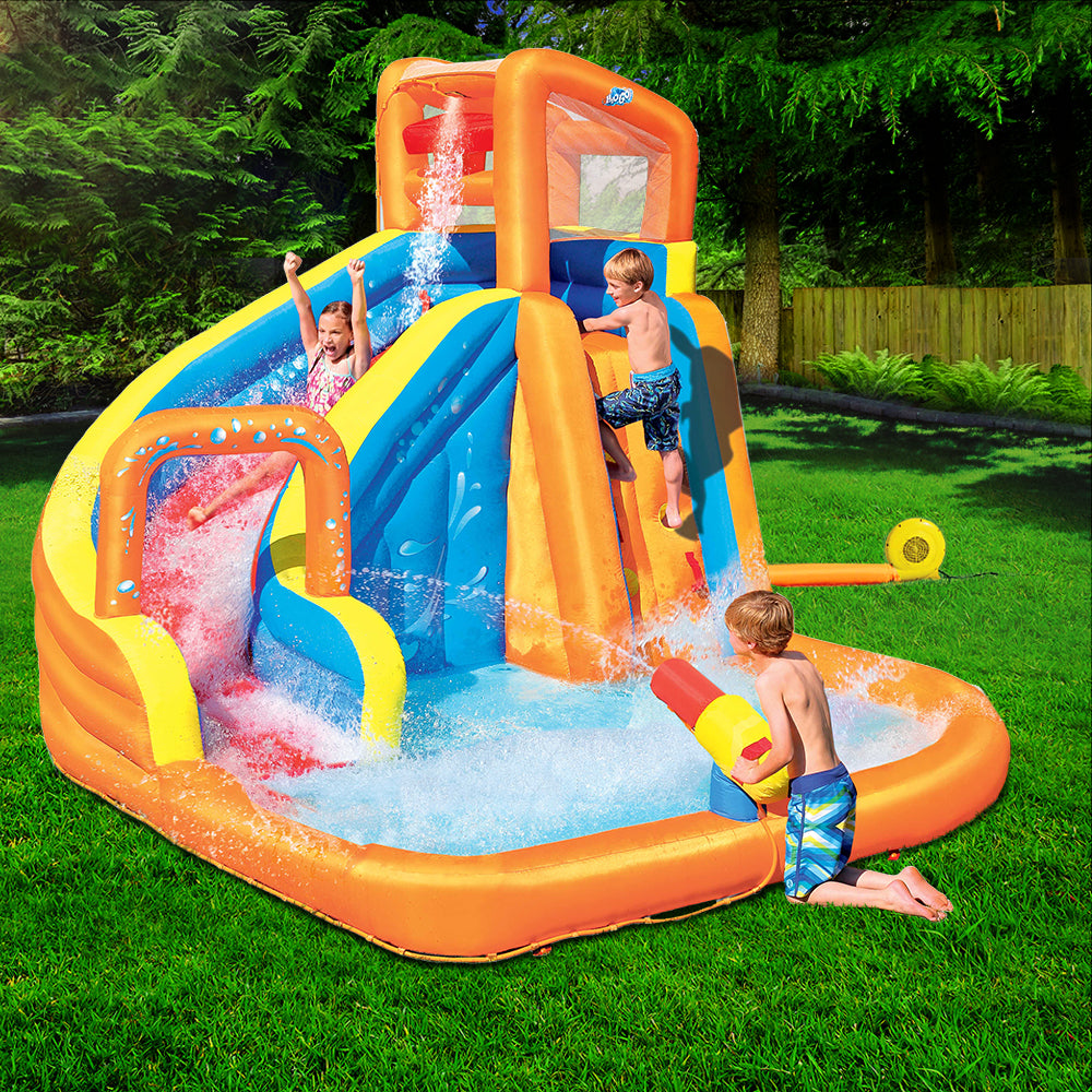 Bestway Water Slide Park 365x320x270cm Kids Play Swimming Pool Inflatable